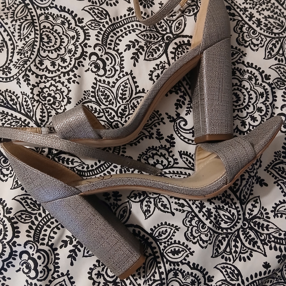 Sam edelmans blocked heeled sandals